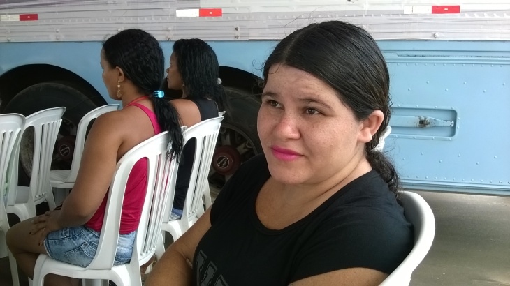 Lavradora Cleidiane Oliveira Pereira, moradora de Mojó